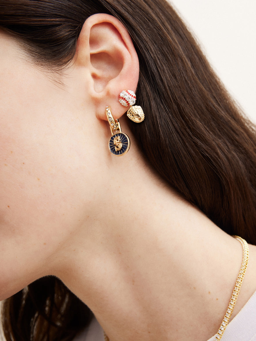 MLB Hoop Earring Set - Seattle Mariners