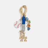 MLB Paracord Bag Charm - Los Angeles Dodgers