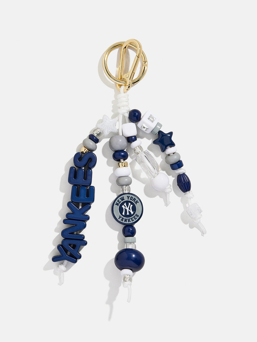 MLB Beaded Bag Charm - New York Yankees