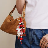 MLB Beaded Bag Charm - Cincinnati Reds