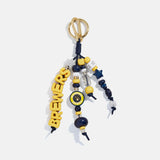 MLB Beaded Bag Charm - Milwaukee Brewers