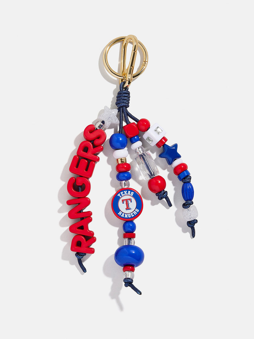 MLB Beaded Bag Charm - Texas Rangers