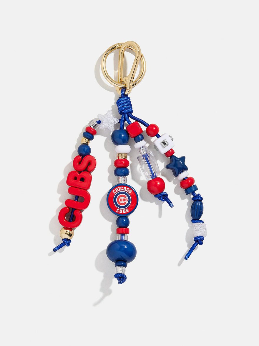 MLB Beaded Bag Charm - Chicago Cubs