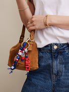 MLB Beaded Bag Charm - Chicago Cubs