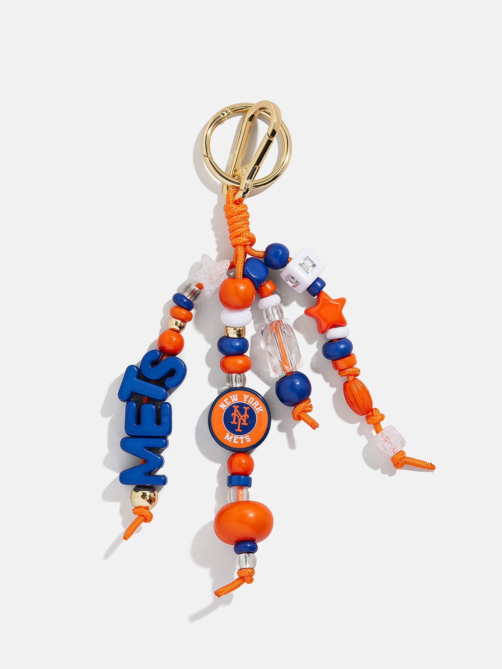 MLB Beaded Bag Charm - New York Mets