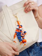 BaubleBar MLB Beaded Bag Charm - New York Mets - 
    New York Mets bag charm
  
