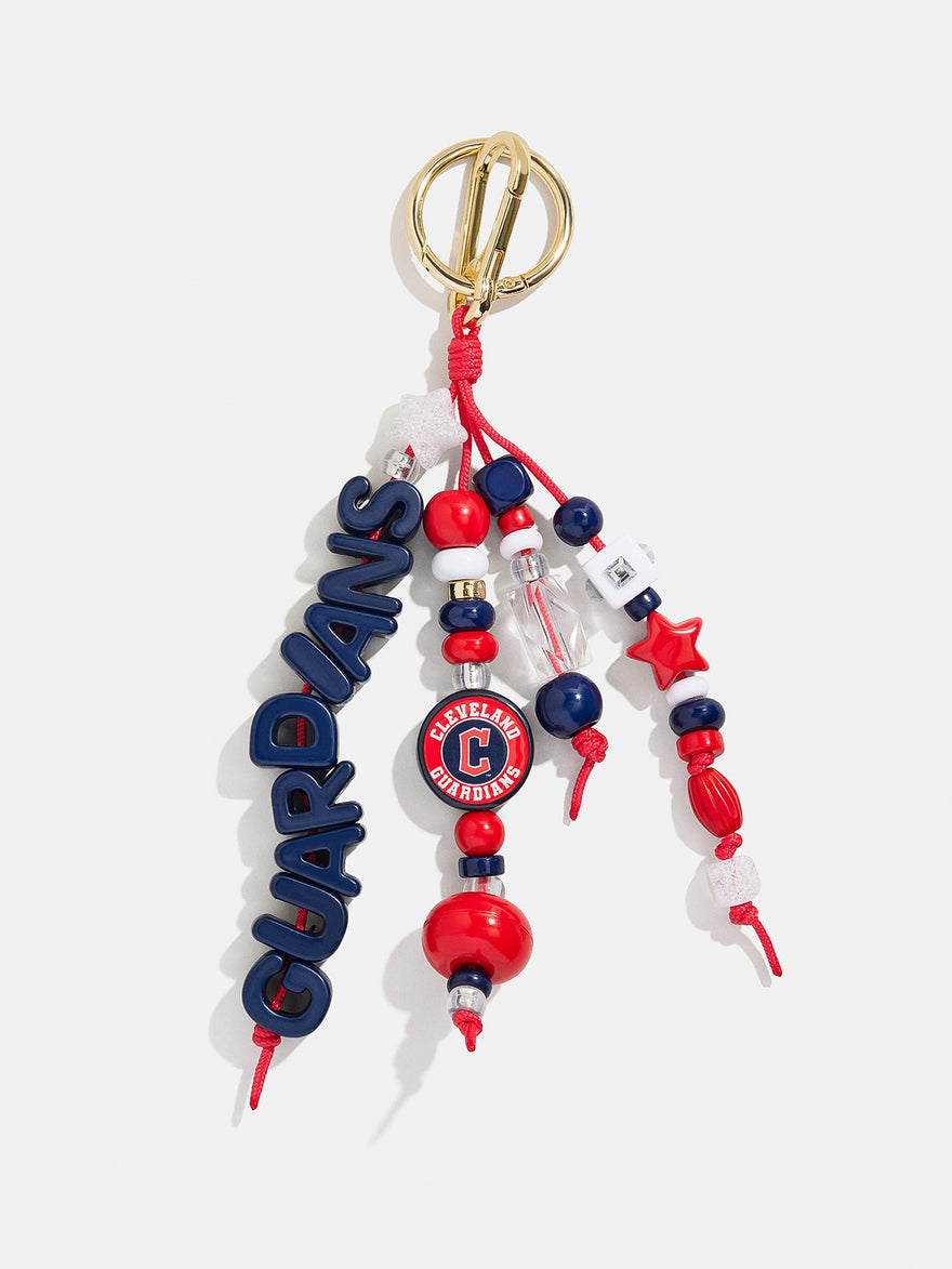 MLB Beaded Bag Charm - Cleveland Guardians