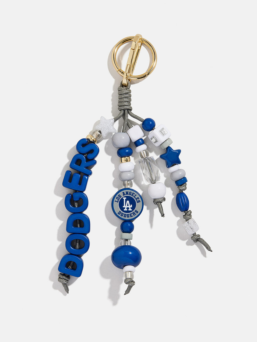 MLB Beaded Bag Charm - Los Angeles Dodgers