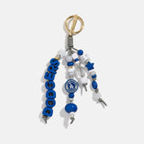 MLB Beaded Bag Charm - Los Angeles Dodgers