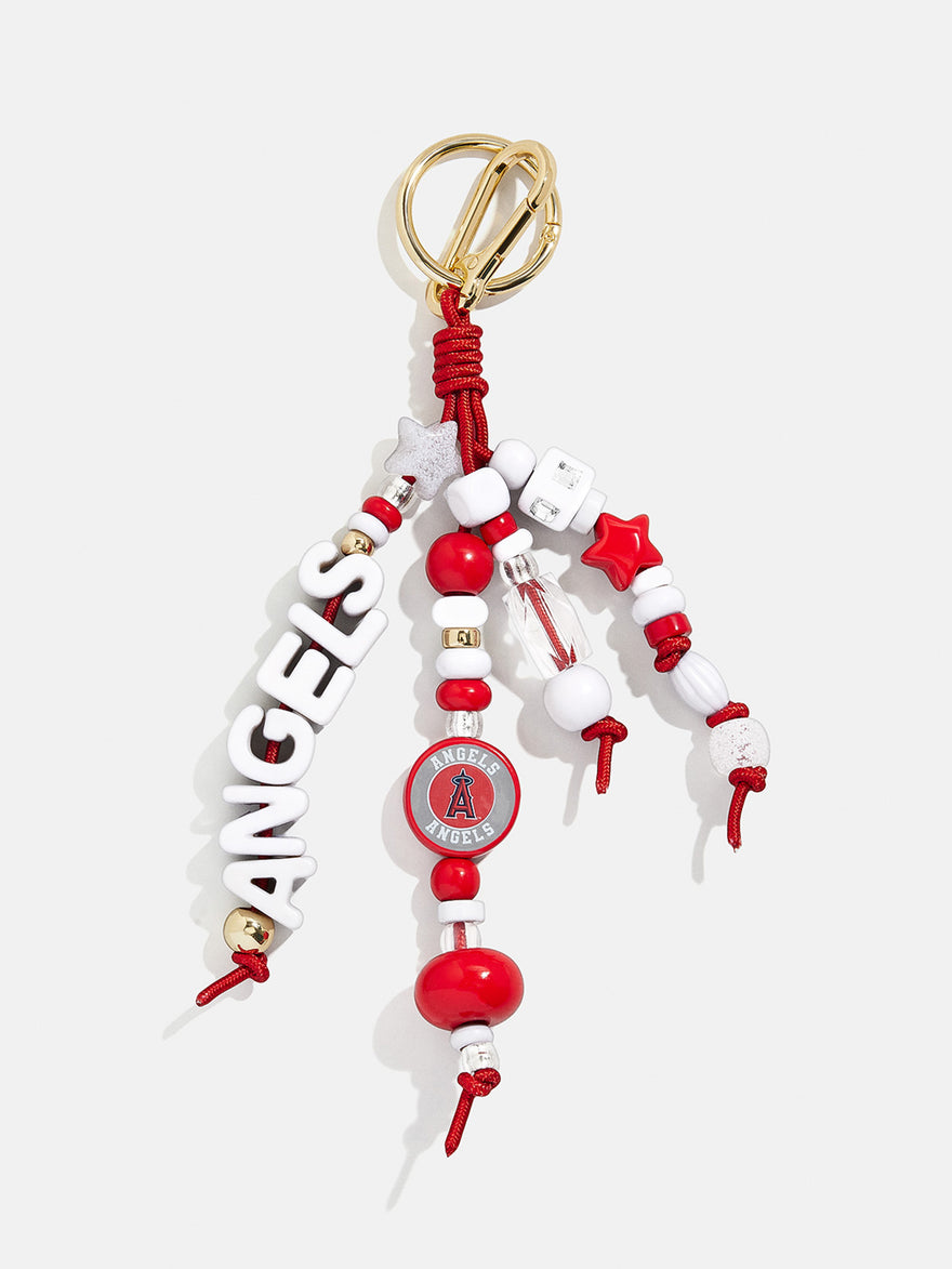 MLB Beaded Bag Charm - Los Angeles Angels