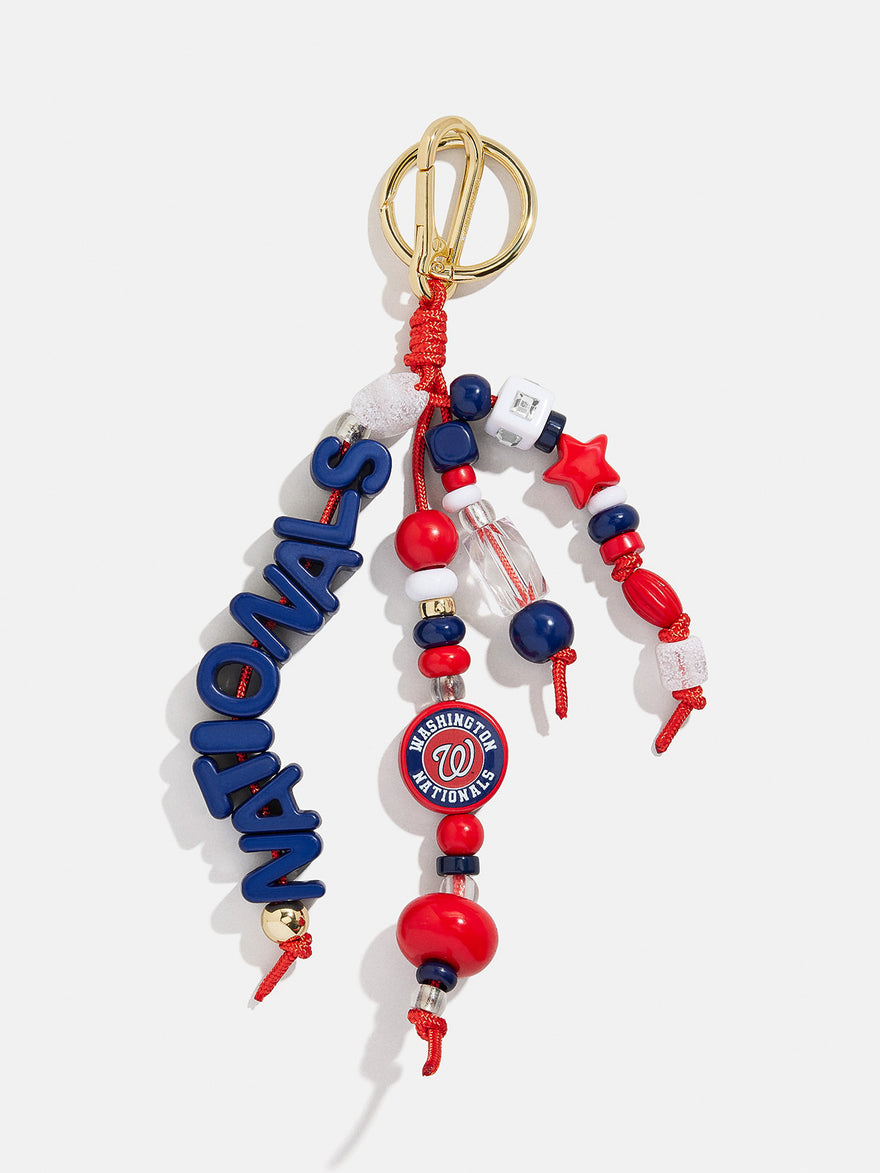 MLB Beaded Bag Charm - Washington Nationals