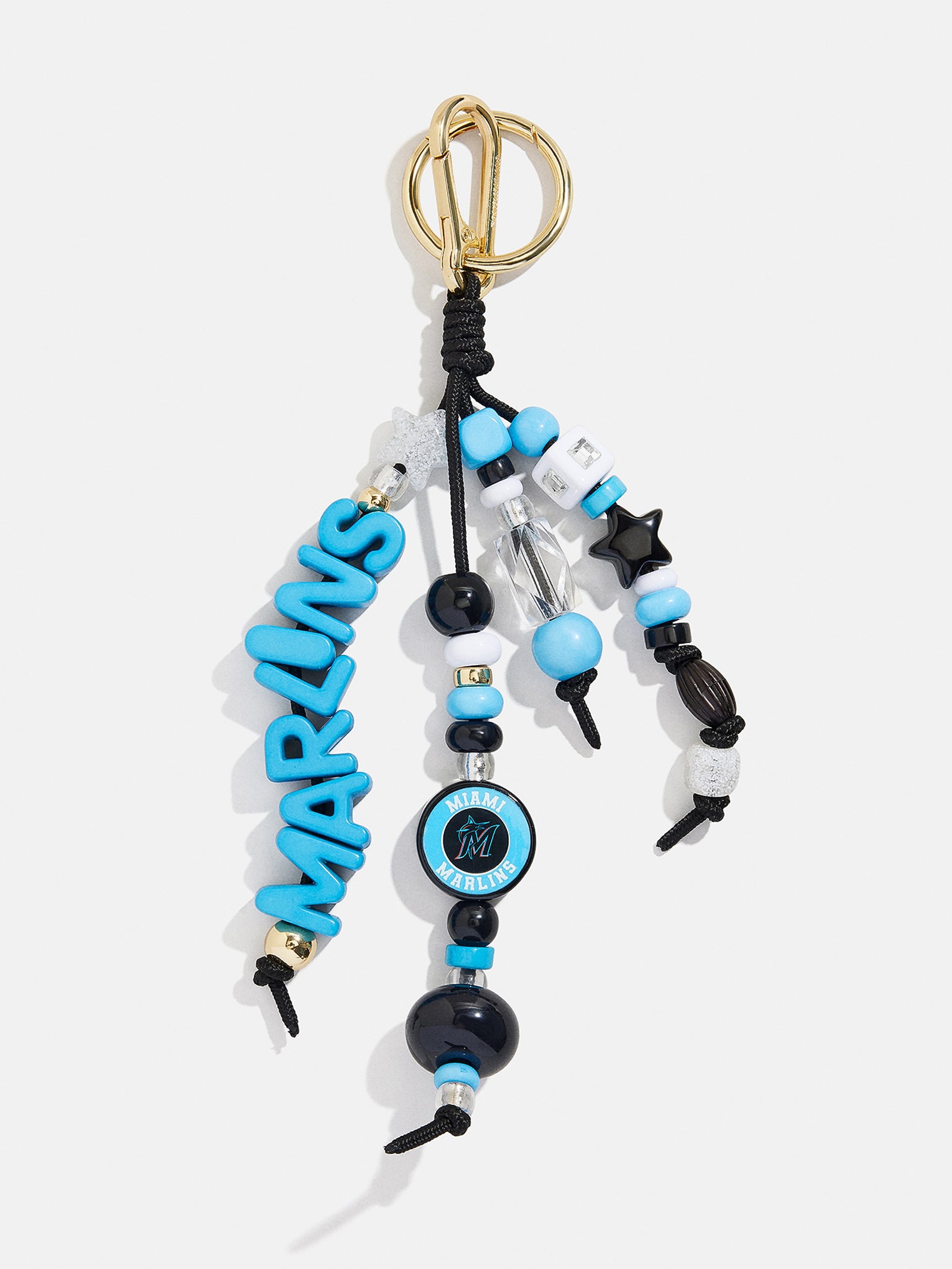 MLB Beaded Bag Charm - Miami Marlins