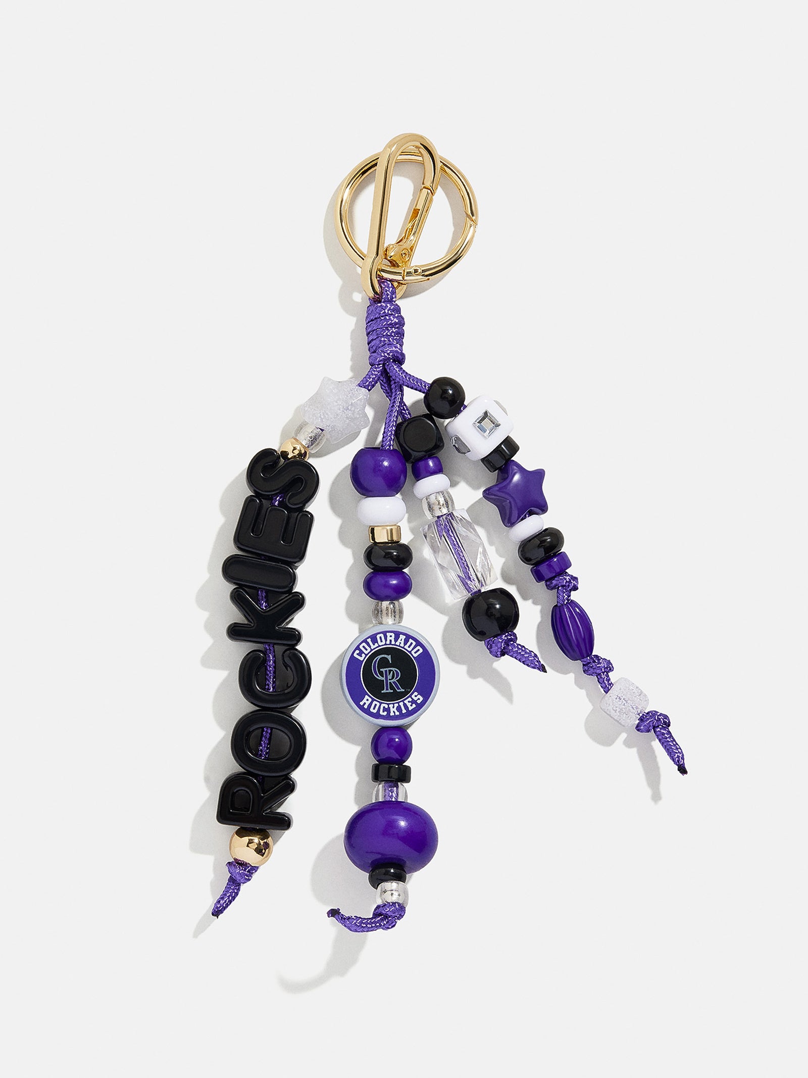 MLB Beaded Bag Charm - Colorado Rockies