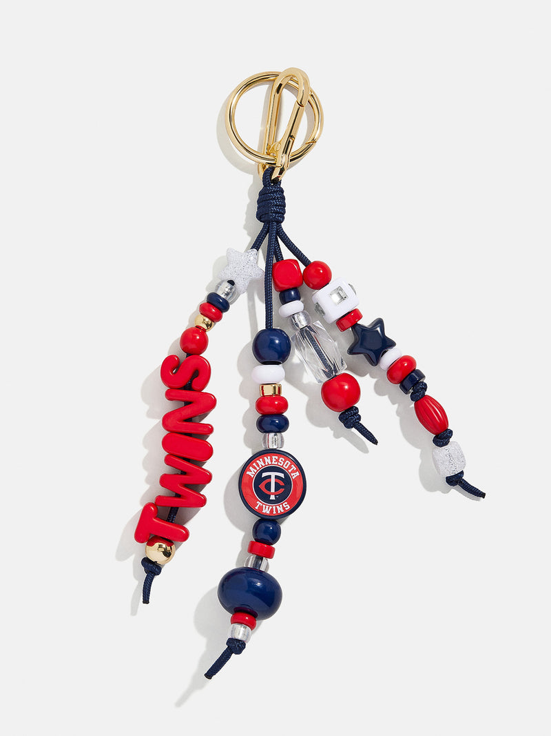 MLB Beaded Bag Charm - Minnesota Twins