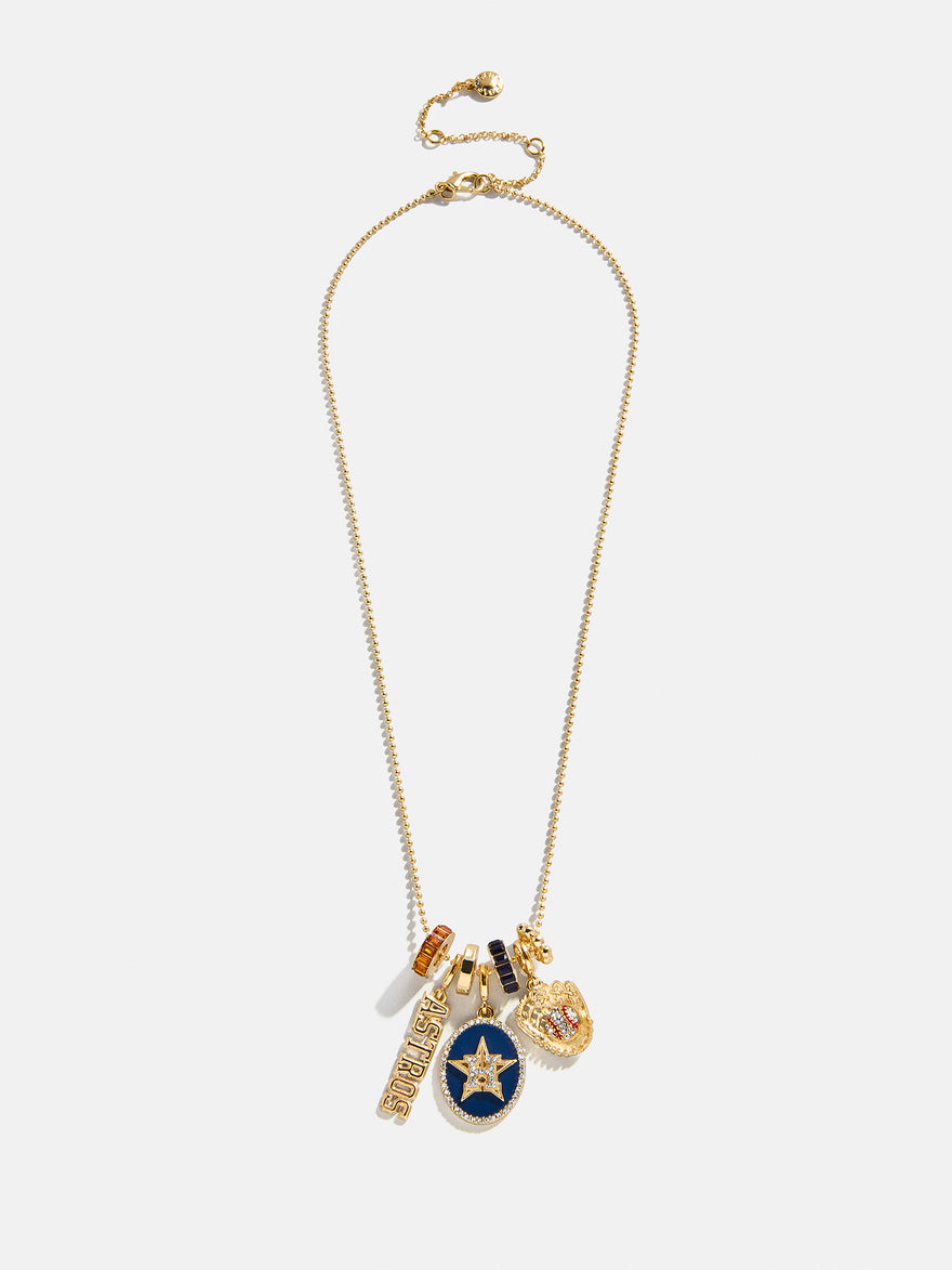 MLB Charm Necklace - Houston Astros