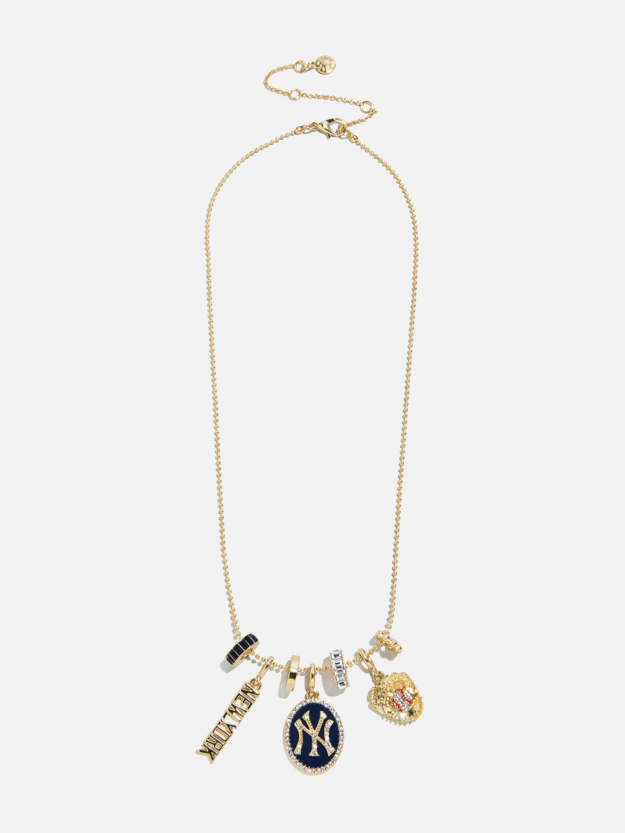 MLB Charm Necklace - New York Yankees