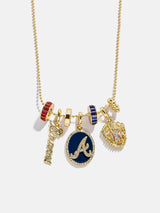 BaubleBar MLB Charm Necklace - Atlanta Braves - 
    Atlanta Braves charm necklace
  
