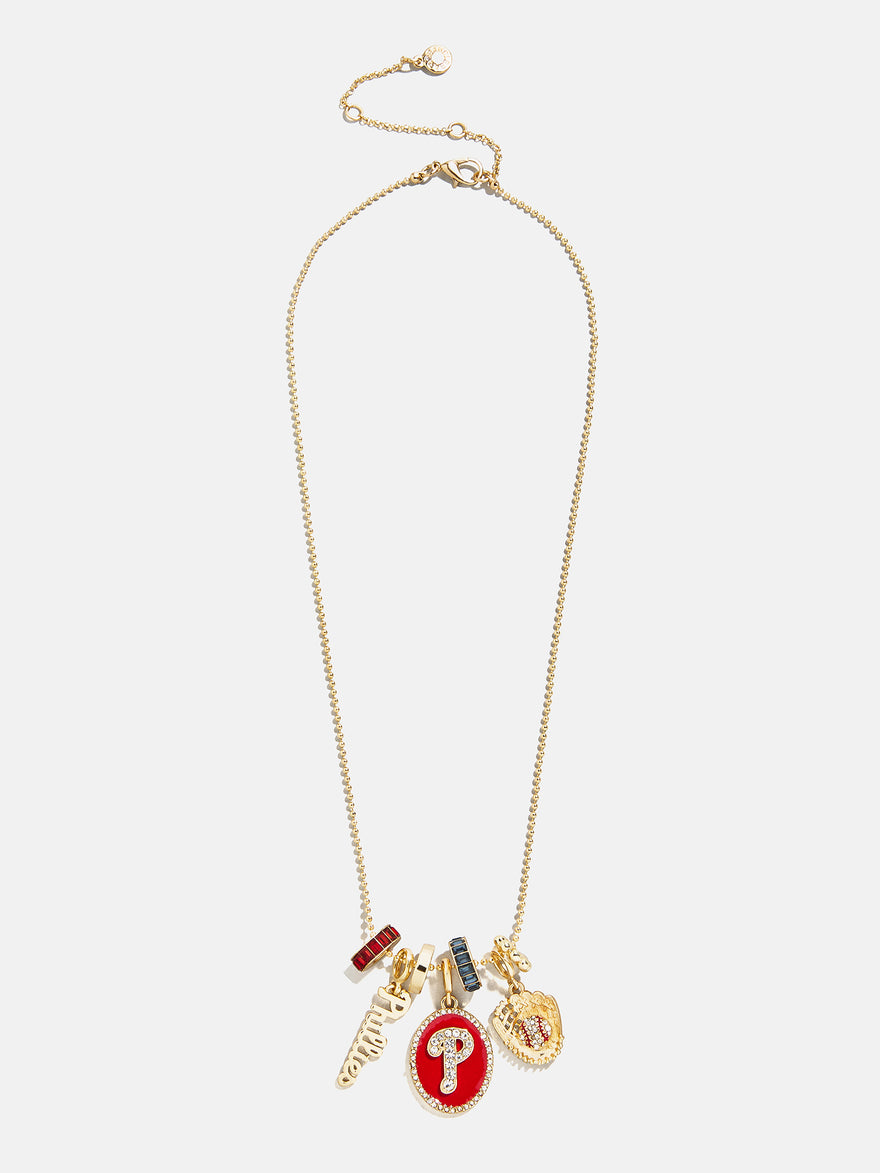 MLB Charm Necklace - Philadelphia Phillies