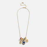 MLB Charm Necklace - Chicago Cubs