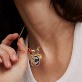 MLB Charm Necklace - Chicago Cubs