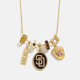 MLB Charm Necklace - San Diego Padres
