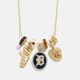 MLB Charm Necklace - Detroit Tigers