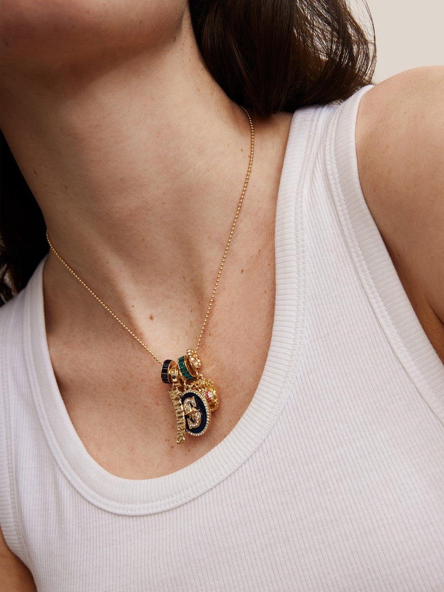 MLB Charm Necklace - Seattle Mariners