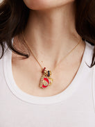 MLB Charm Necklace - Cleveland Guardians