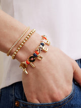 BaubleBar MLB Motif Beaded Bracelet - Detroit Tigers - 
    Detroit Tigers charm bracelet
  
