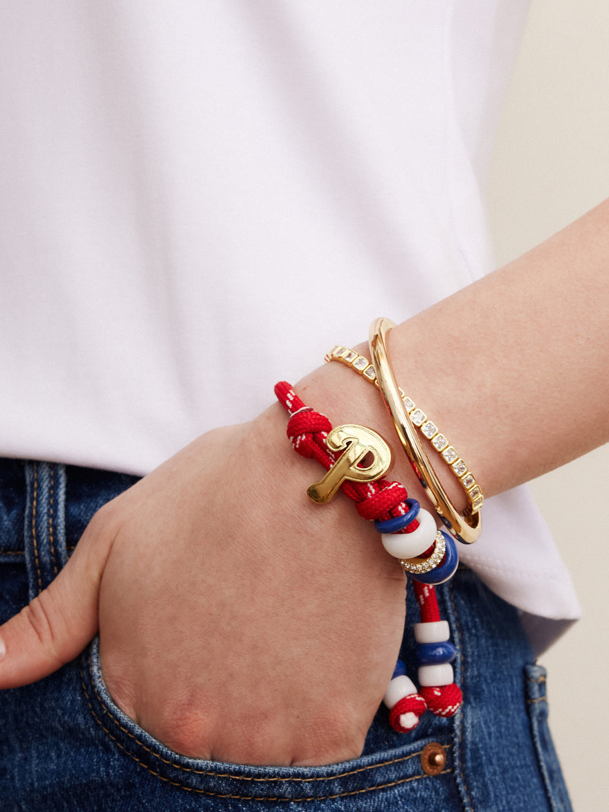 MLB Knotty Bracelet - Philadelphia Phillies