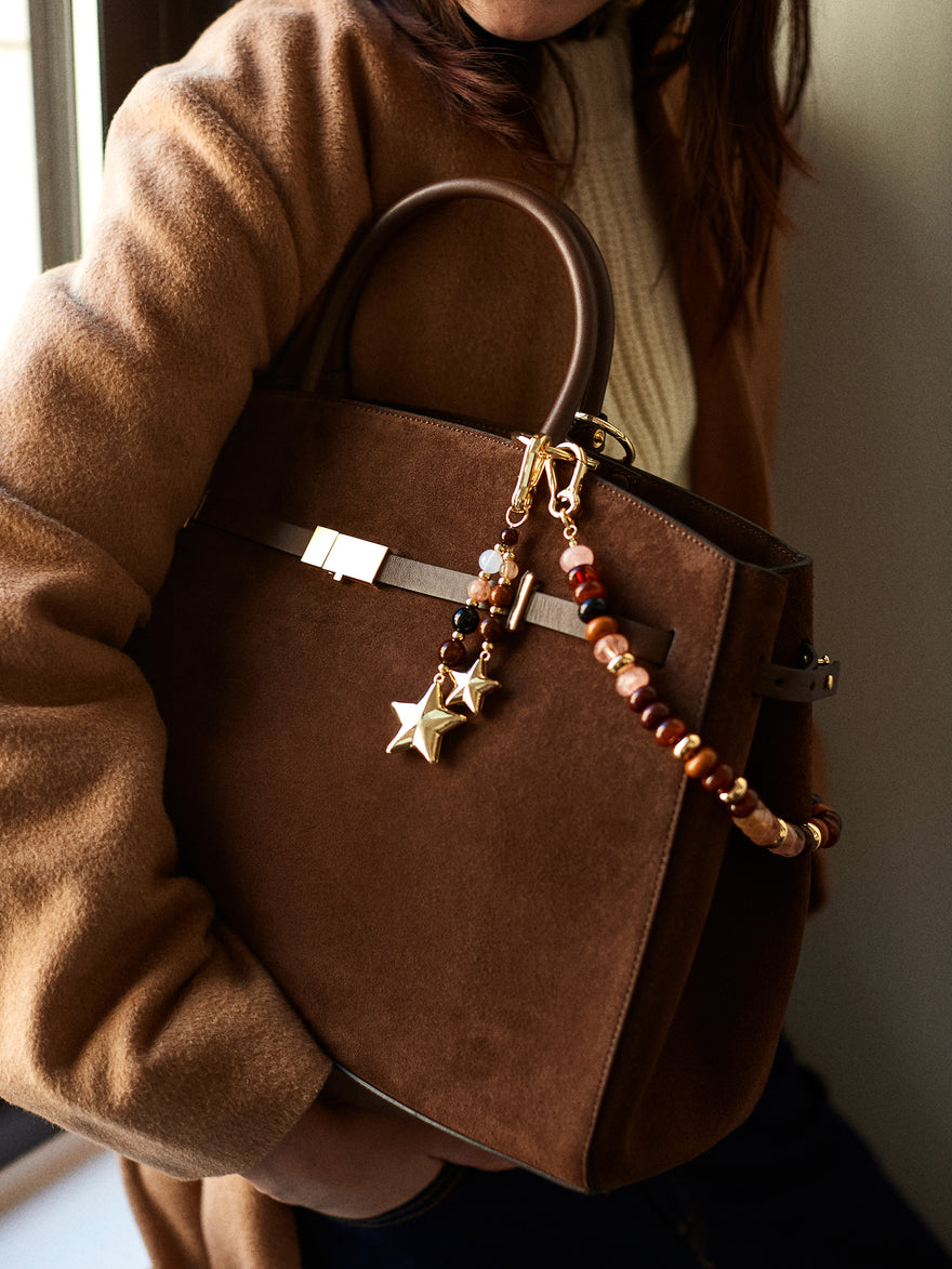 Flying Colors Bag Charm - Earth Tone