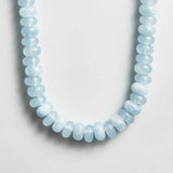 Joyce Semi-Precious Beaded Necklace - Blue Lace Agate