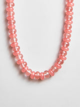 BaubleBar Joyce Semi-Precious Beaded Necklace - Cherry Quartz - 
    Beaded necklace for stacking 
  
