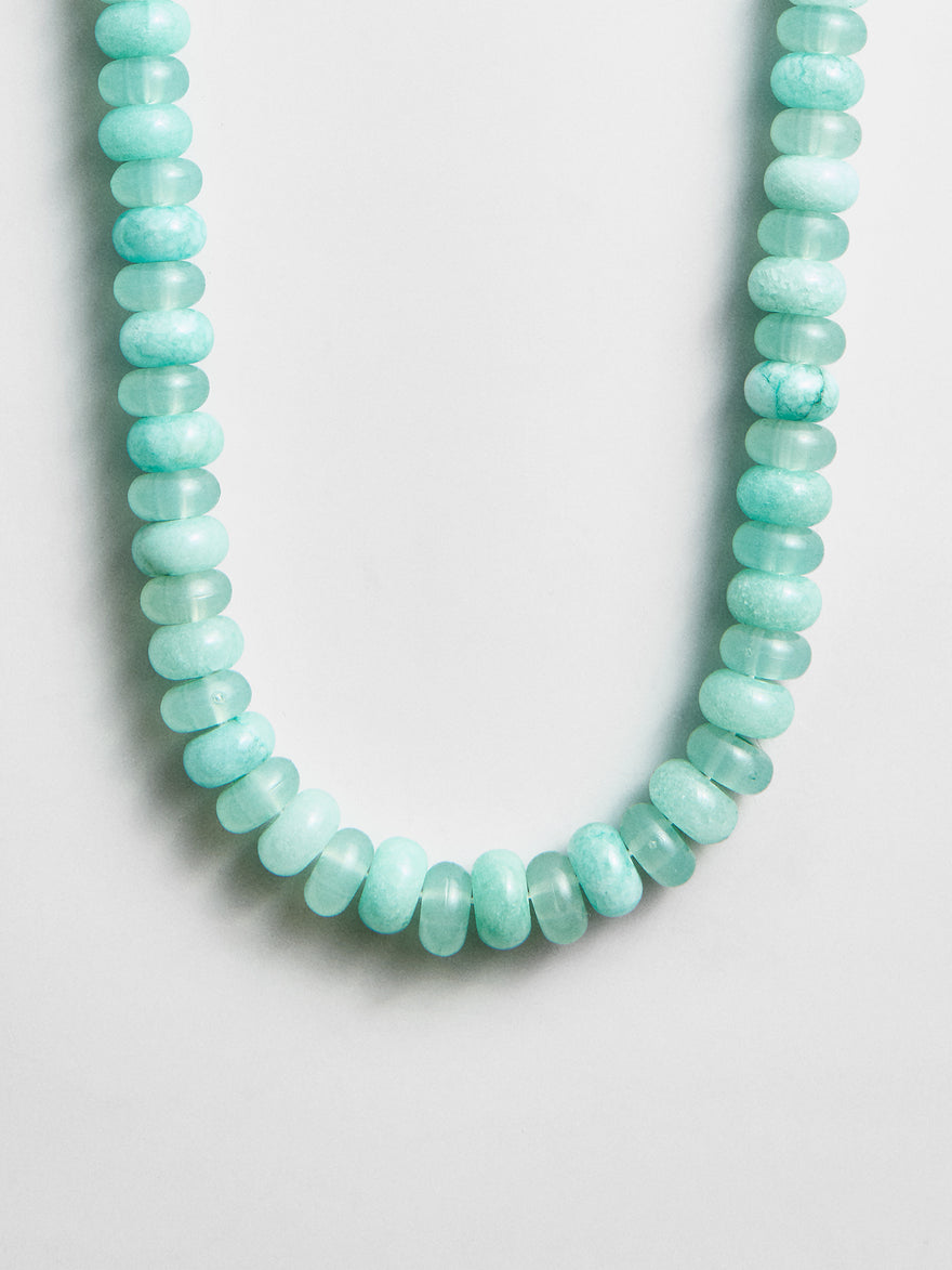 Joyce Semi-Precious Beaded Necklace - Turquoise
