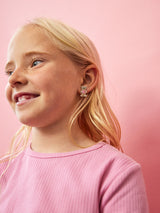 BaubleBar Happy Valentine’s Kids Clip-On Earring Set - Teddy Bear - 
    Set of two children’s earrings 
  
