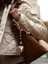 BaubleBar Free Spirit Bag Charm - Earth Tone - 
    Beaded keychain 
  
