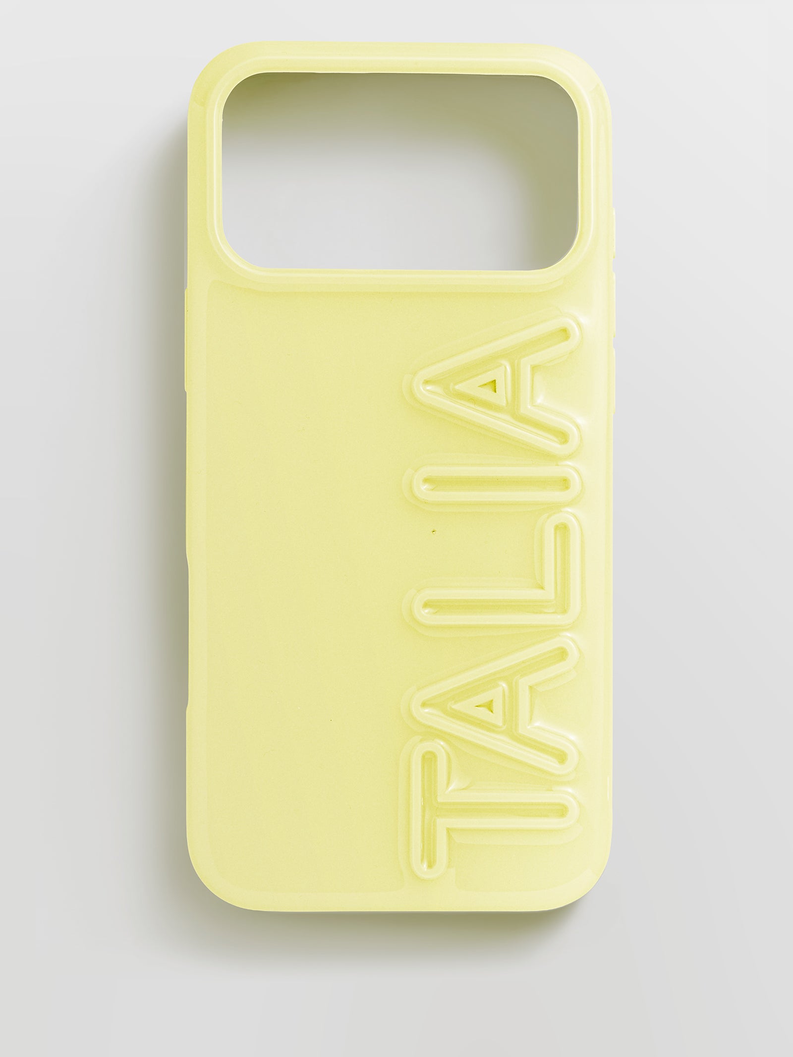 Fine Line Custom iPhone Case - Light Yellow/Light Yellow