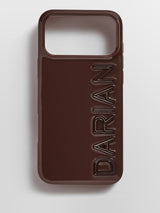 BaubleBar Fine Line Custom iPhone Case - Dark Brown/Dark Brown - 
    Ends Tonight: $50 Custom Phone Cases
  

