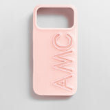 Fine Line Custom iPhone Case - Baby Pink/Baby Pink