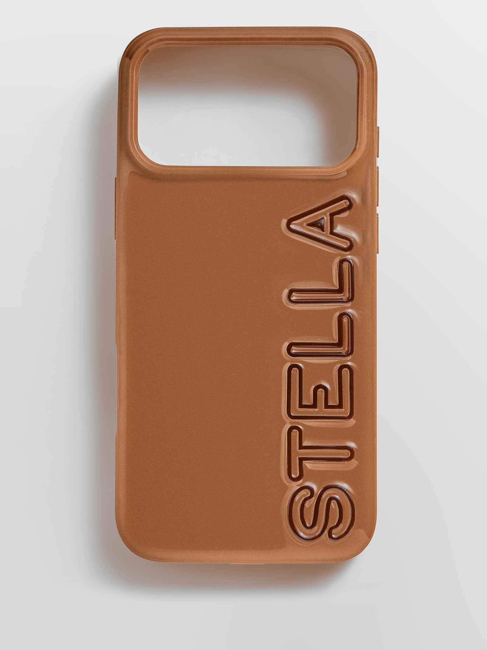Fine Line Custom iPhone Case - Brown/Dark Brown