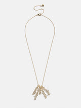 BaubleBar Mini Pavé Script Cluster Custom Nameplate Necklace - 1 Name - 
    Get Gifting Early: 20% Off Custom
  
