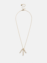 BaubleBar Mini Pave Block Cluster Custom Nameplate Necklace - 3 Names - 
    Get Gifting Early: 20% Off Custom
  
