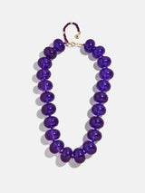 BaubleBar Joan Semi-Precious Necklace - Amethyst - 
    Amethyst chunky bead necklace
  
