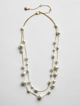 BaubleBar Blair Layered Pearl Necklace - Blair Layered Pearl Necklace - 
    Multi strand pearl necklace
  
