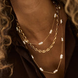 Teagan Long Pearl Necklace - Teagan Long Pearl Necklace