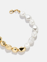 BaubleBar Johna Gold Pearl Bracelet - Gold/Pearl - 
    Bracelet for stacking
  
