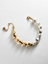 BaubleBar Johna Gold Pearl Bracelet - Gold/Pearl - 
    Bracelet for stacking
  
