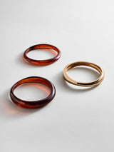 BaubleBar Raven Resin Bangle Set - Tiger's Eye - 
    Ends Sunday: Enjoy 25% Off 
  
