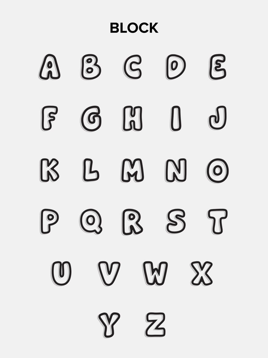 Color Me Mine Kids’ Custom Nameplate Necklace - Multi