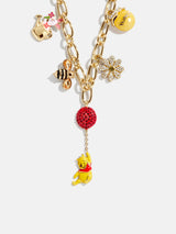 BaubleBar Disney Winnie the Pooh Dynamic Duo Charm Necklace - Disney Winnie the Pooh - 
    Chunky gold chain with Disney charms 
  
